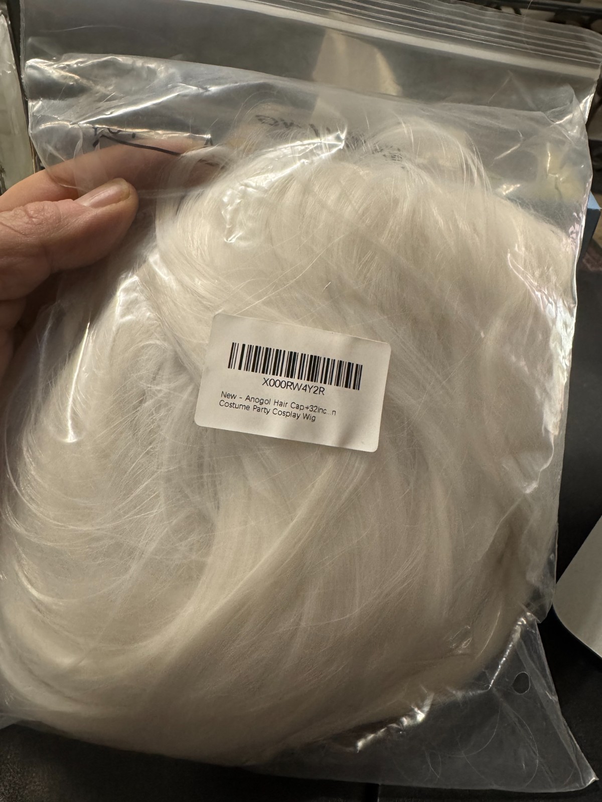 NIB – Anogol Hair Cap+32″ Costume Party Cosplay Wig w/Free Ship