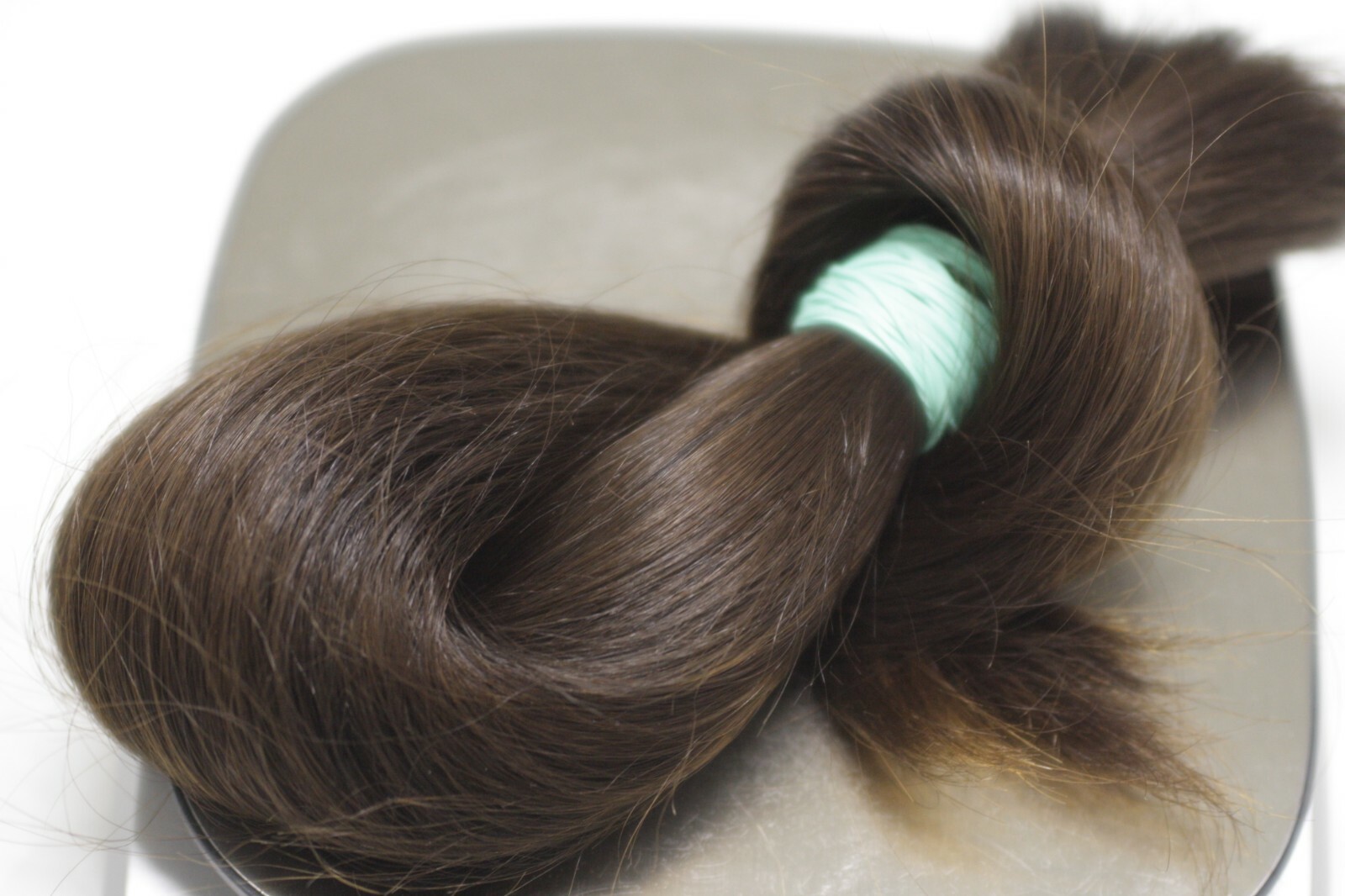 LUX Virgin Natural Russian Ukrainian Slavic Hair Brown 47cm/18,5″ 79gr/2,79oz