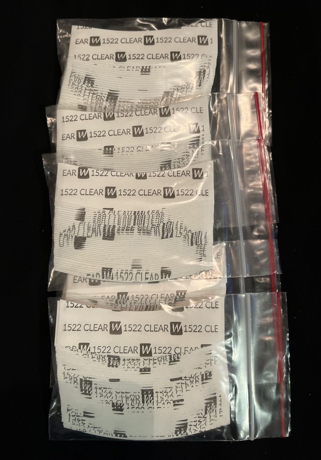 Walker 3M 1522 -C Contour -216 Pc 6-Packs -Hairpiece Tape .Poly Wig System .NEW