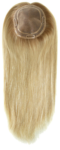 Women Topper Human Hair Luxury European Remy Hair Fine Mono Top Pieces