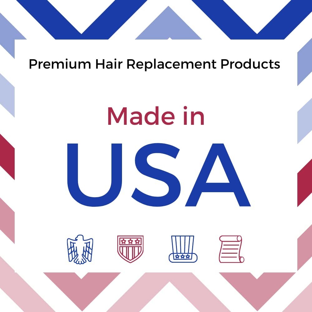 Premium Double-Sided Adhesive Wig Tape – Blue Hole Punch – 100 Pack, USA Made