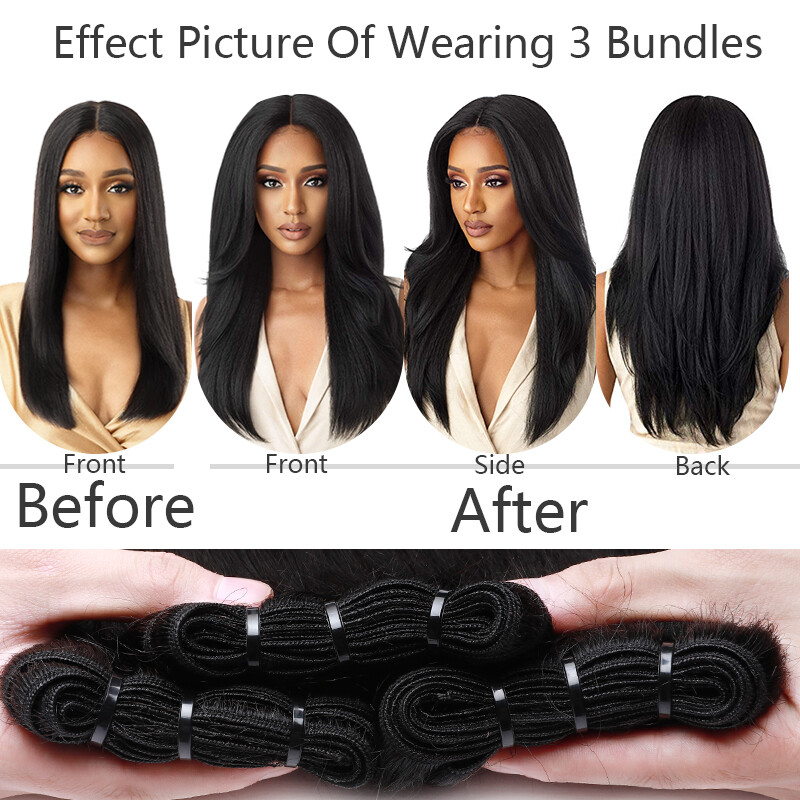 Cambodian Raw Hair Sewing Weaving Bundles Weft Virgin Remy Human Hair Extensions