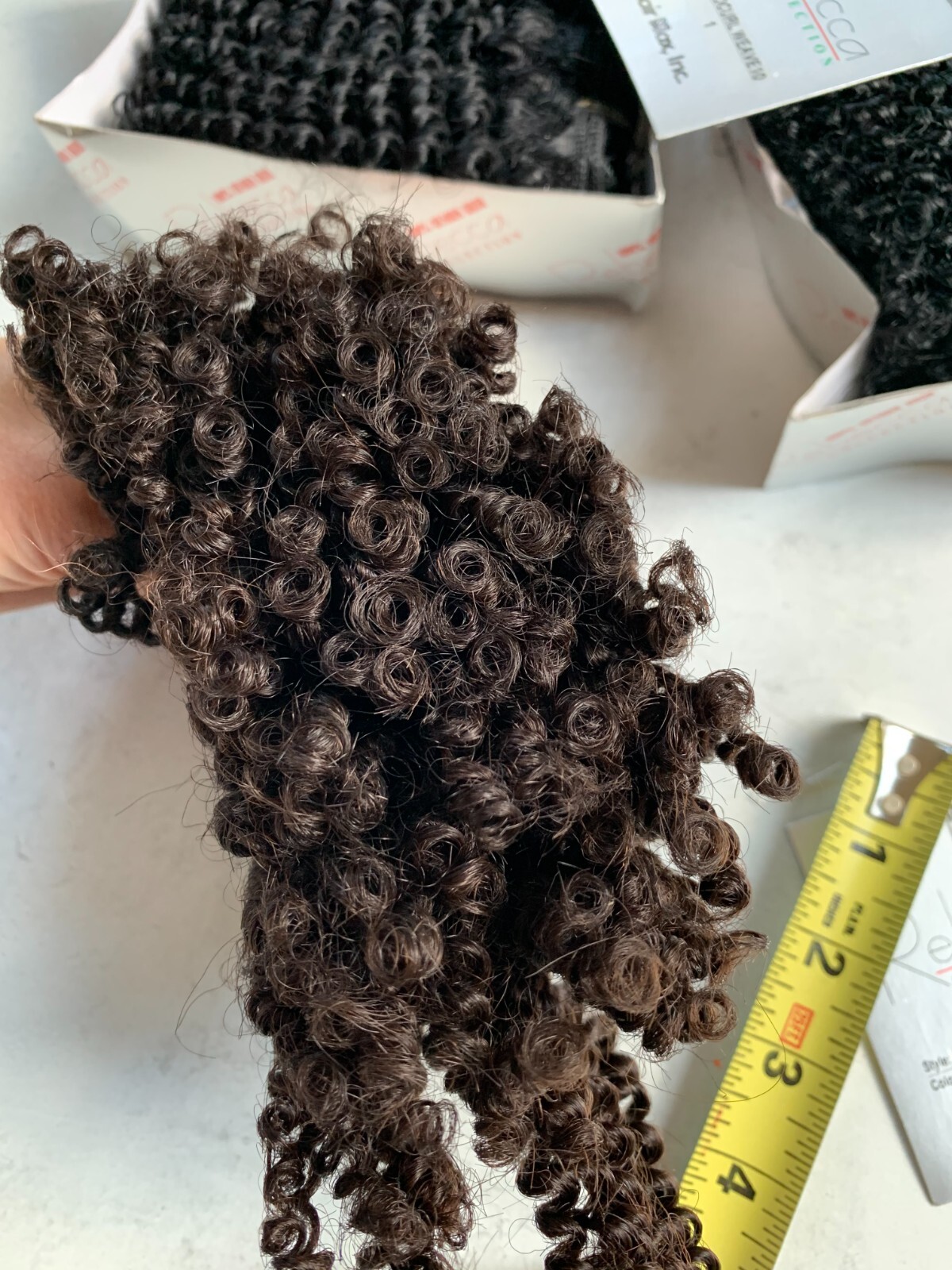 100% Human Hair for Weaving, Afro Curl 10″ Feels Soft & Looks Natural, #1 #1B