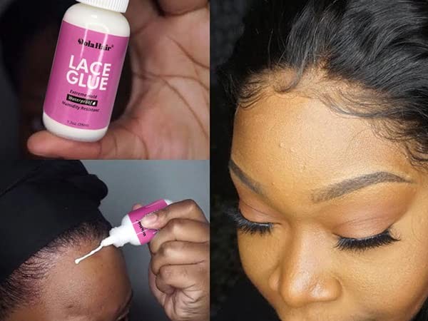 Lace Glue Kit: Tint Mousse, Wig Installation & Melting Spray (Medium Brown)