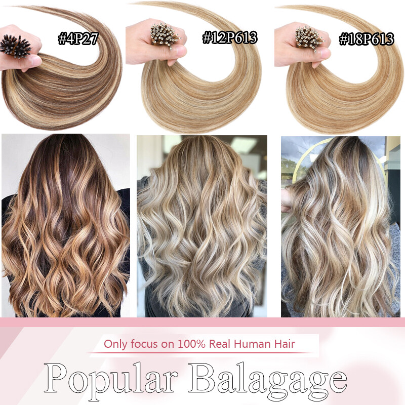Thick 100% NANO Tip Remy Human Hair Extensions Nano Rings Ring Beads 200G 200PCS