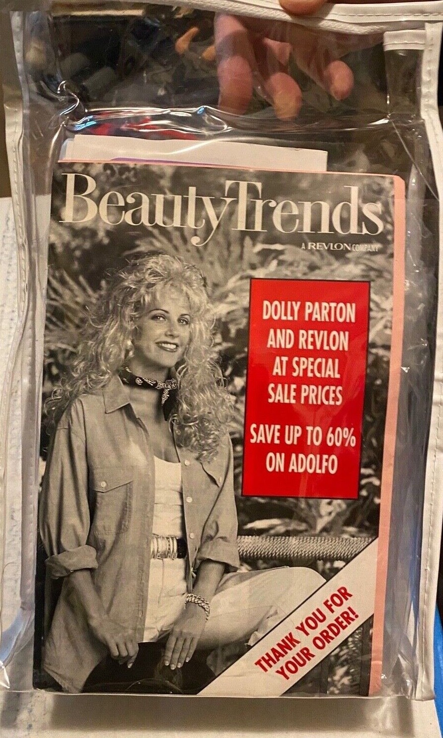 Vintage 1990’s DOLLY PARTON Wig Beauty Trends REVLON Hair Care Kit Lot Product