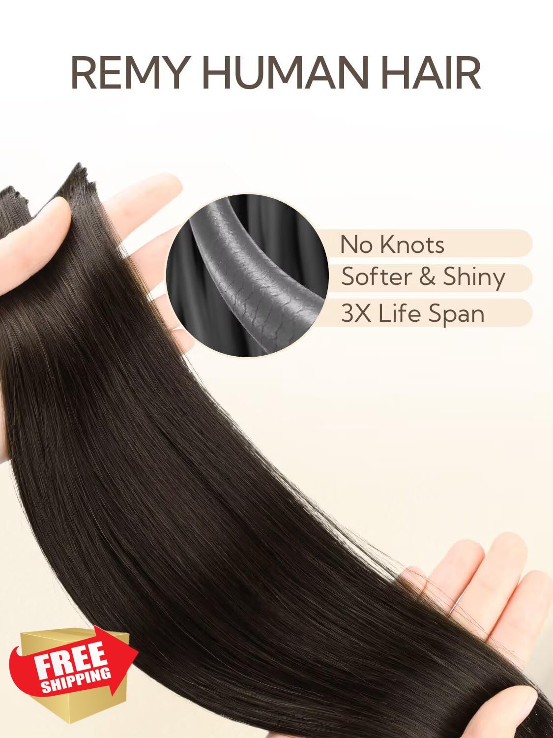hotbanana 14 Inch Invisi Edge Tape Extensions #2 Pro Invisi