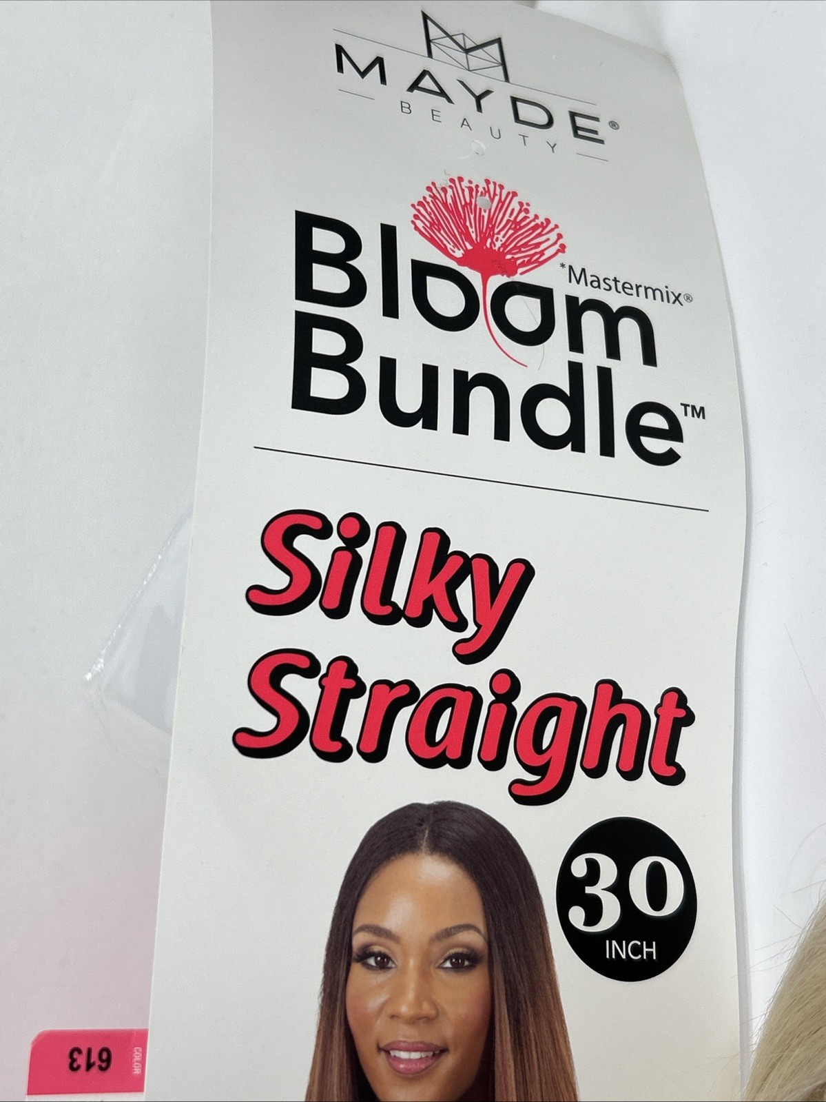 Mayde Beauty Bloom Bundle Hair Extension Blonde 613 Silky Straight 30”