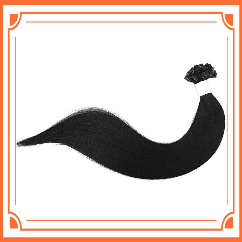 Keratin Hair Extensions Human Hair Pre-Bonded 100% Real Remy strands Full Head