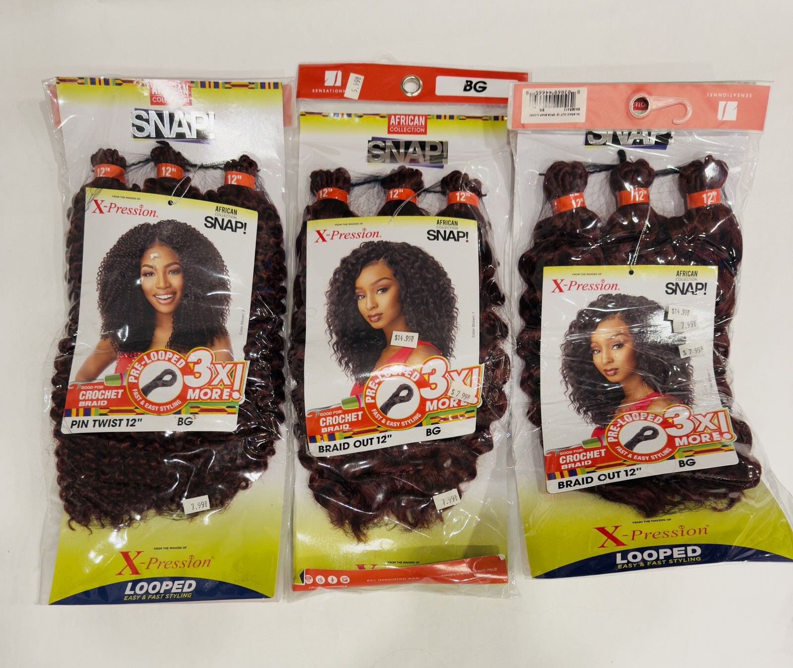 Large African American/ Black Hair Lot – L Wigs, Ponytails, Braids And More NEW!