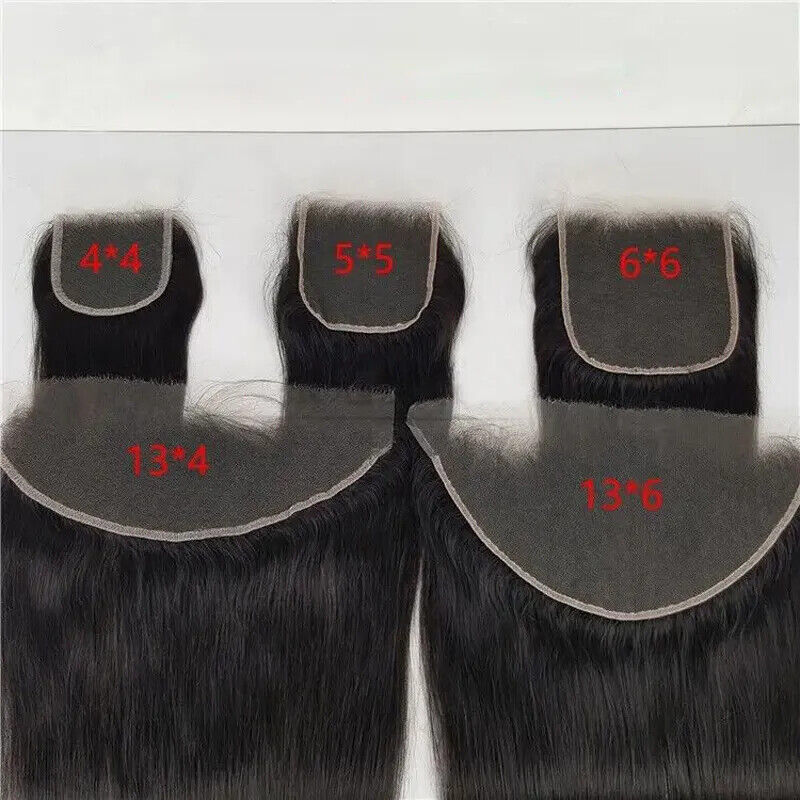 13A BRAZILIAN HD THIN LACE CLOSURE/FRONTAL 4X4/5X5/6X6/13X4/13X6 FREEWAY PARTING