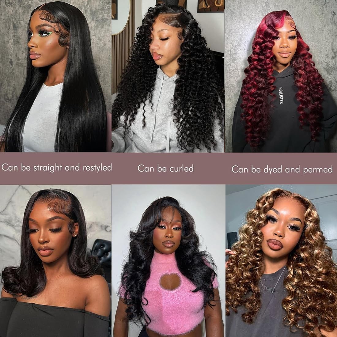 Selina Deep Wav 3 Bundles E Human Hai 14 16 18 Inch Wavy Deep Curly Human Hair