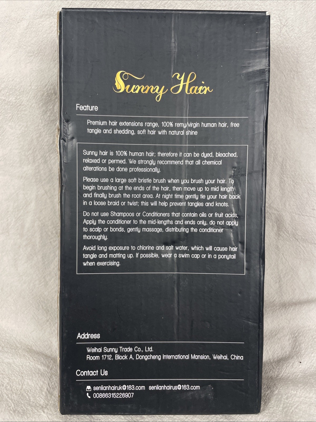 NWT Sunny Hair 100% Human Remy/Virgin Hair Extensions 20” Blonde Mixed Microbead