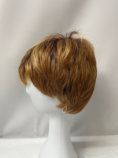 Toni Brattin Regular Snazzy Pixie Cut Wig #347 in Red Blonde- NEW IN BOX