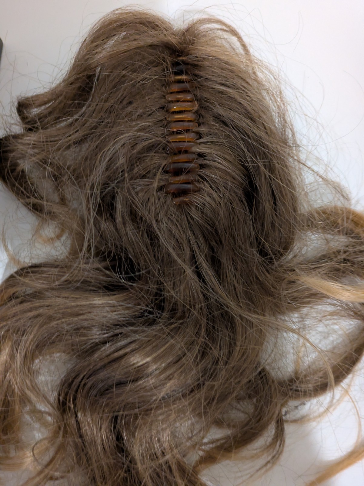 ASPEN Hair Extension CP-29 Easy Clip Two Way Curl 18B 24T Long Med-dark Blonde