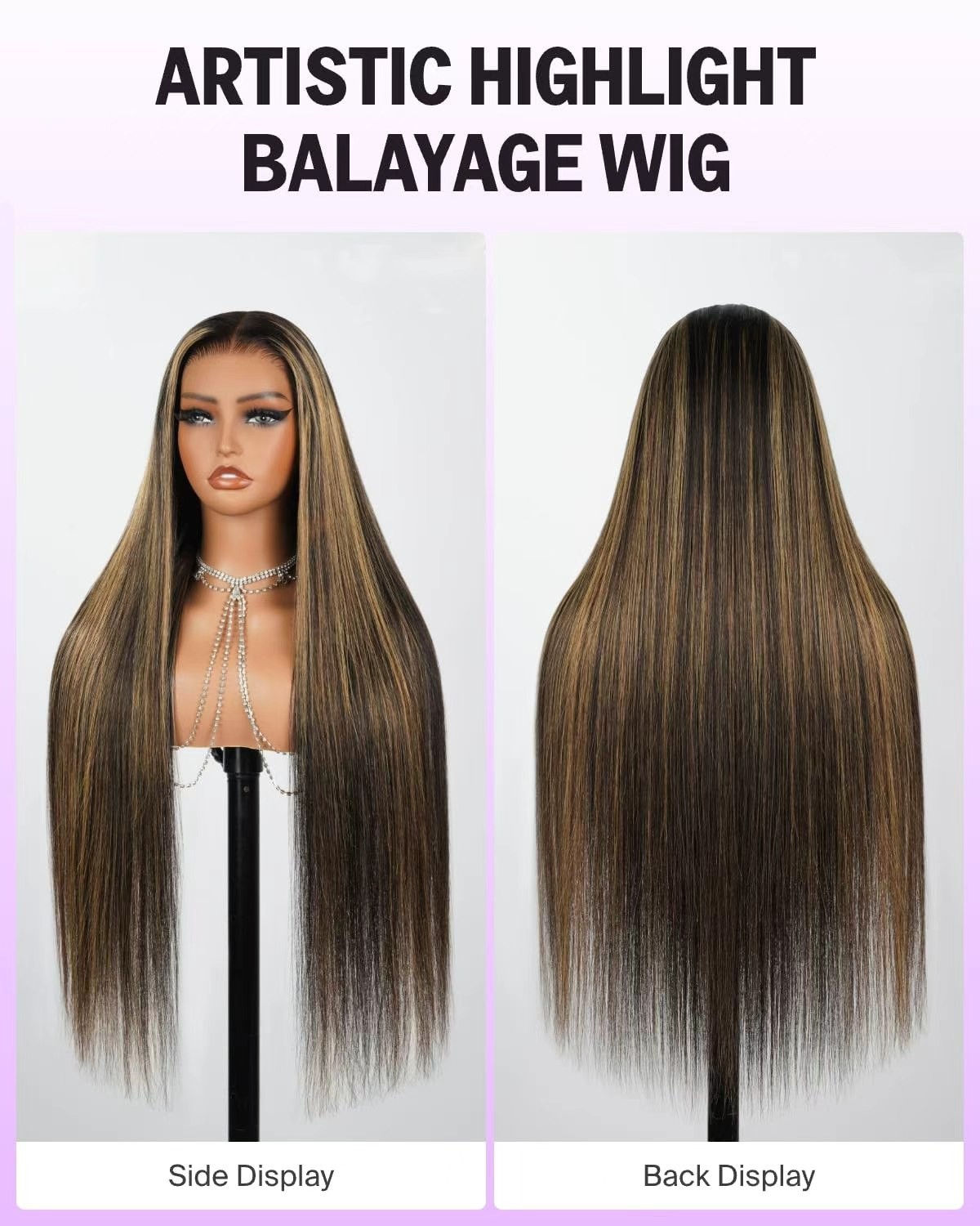 4/27 Honey Blonde 5×5 Straight 200% Density Transparent Lace Homen Hair