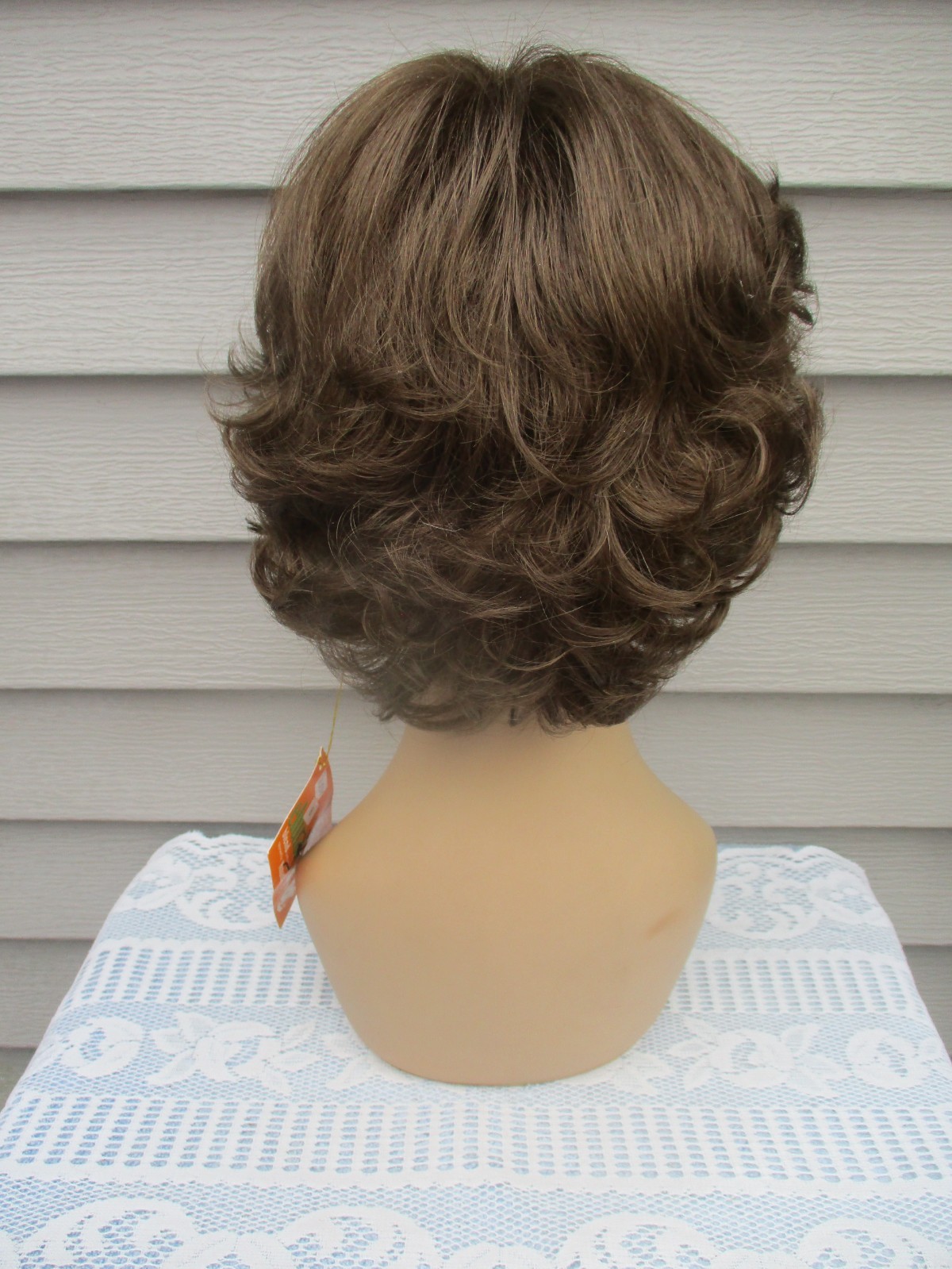 Tony of Beverly Wig JUDY Color #8 BROWN Elura Blend Synthetic Short Style UNWORN