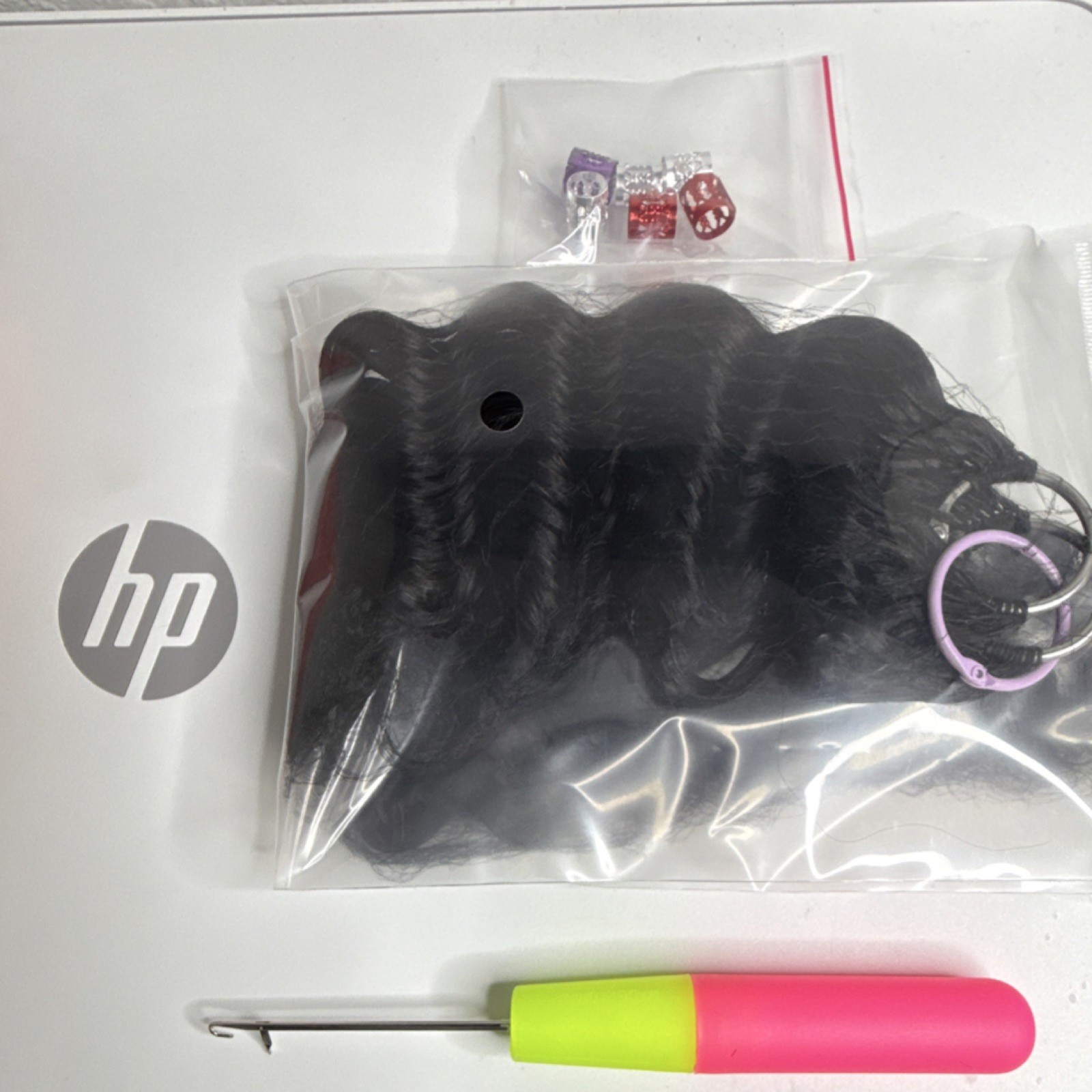 18″ Deep Wave 100% Human Hair Pre-Looped Extension Natural Color Wavy