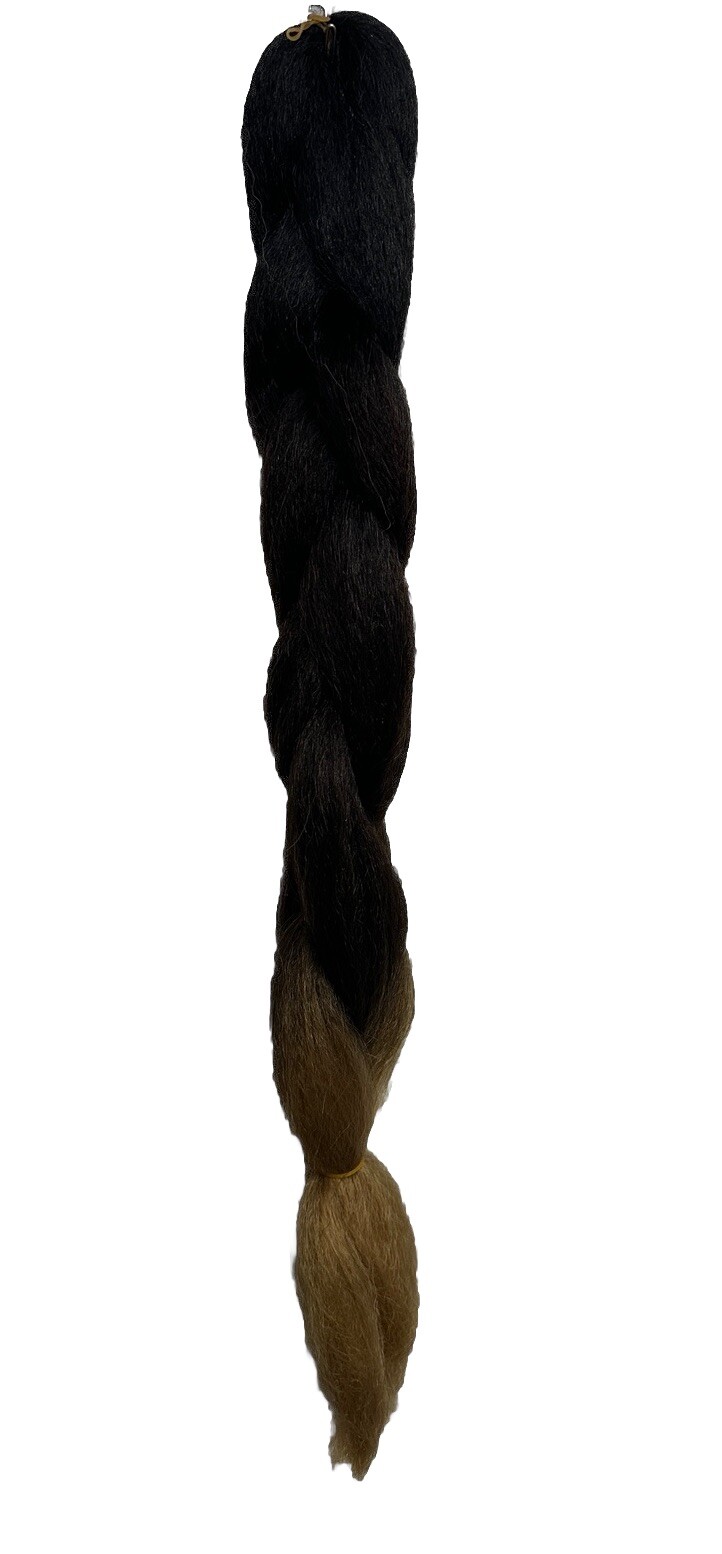 NIB Kanekalon Ombre Braiding Jumbo Braiding Hair Extensions 24 In-5 Pack