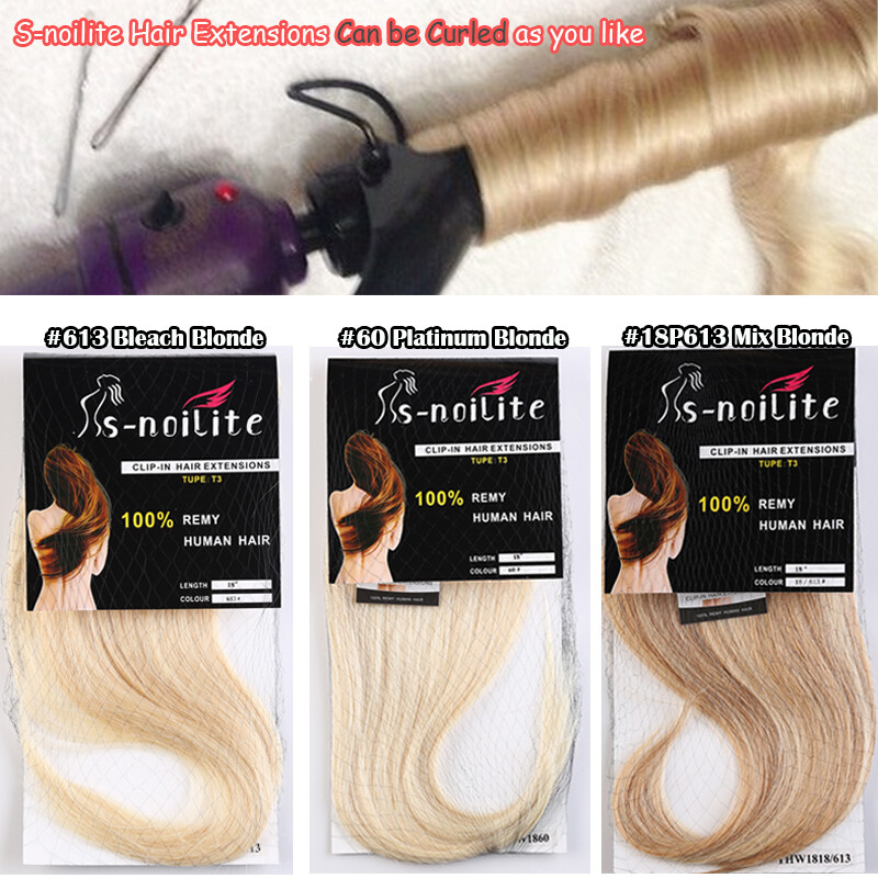 SALE 100% Real Remy Hair Clip In Human Hair Extensions 8PCS Full Head Ombre Long