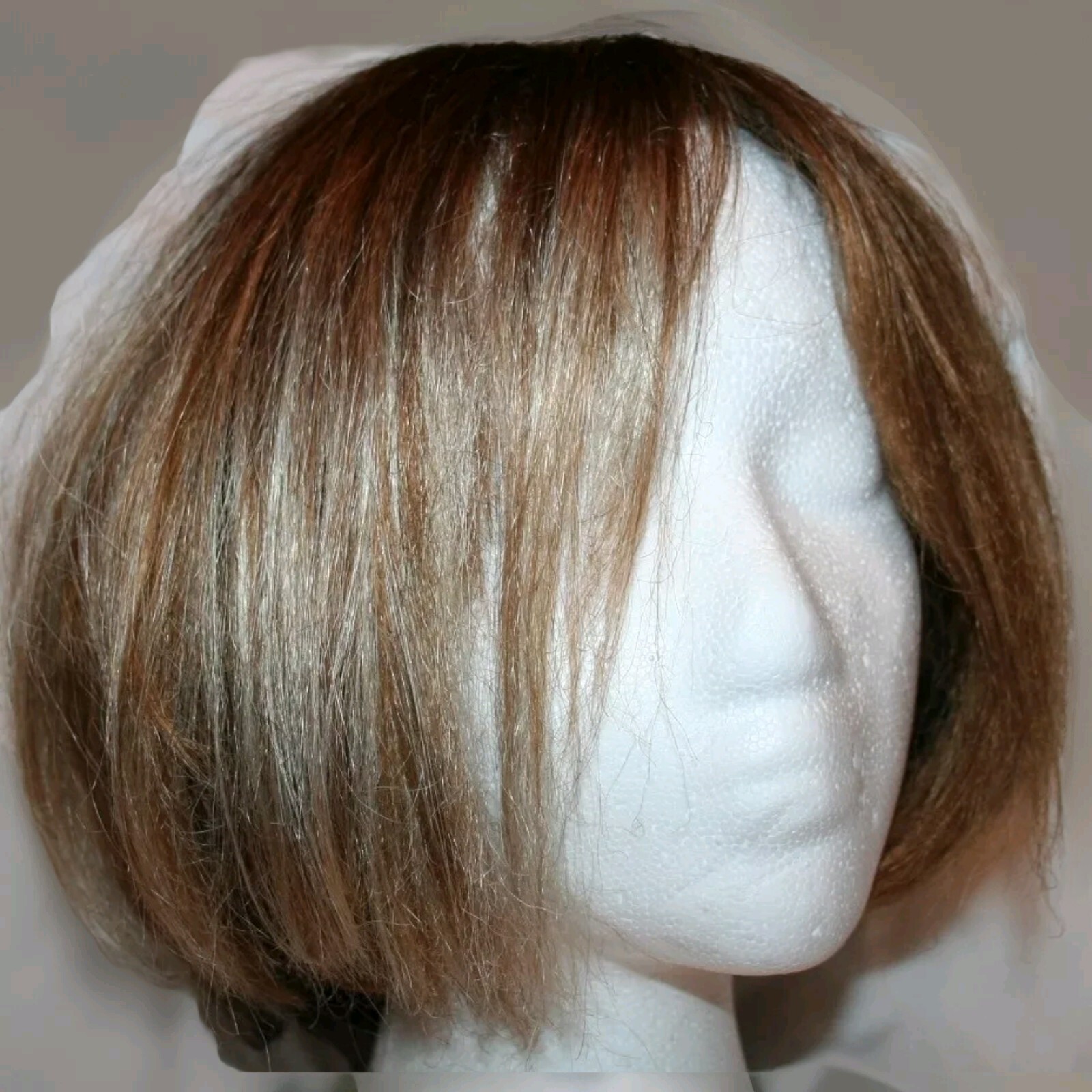 EURO JAPANESE FIBER FULL WIG HAIR STRAIGHT BLONDE FROSTED AUBURN BROWN AVERAGE