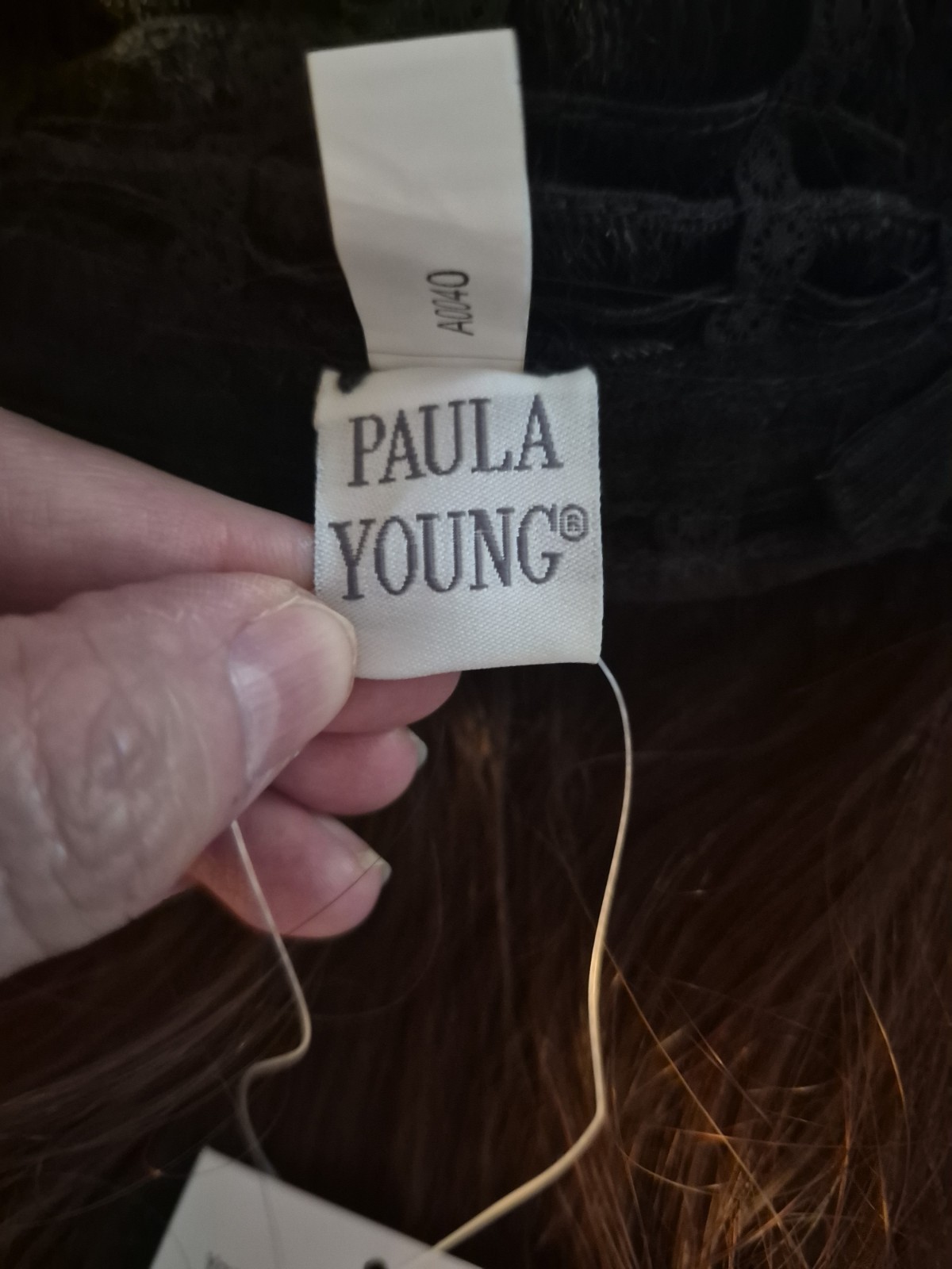 Paula Young VersaFiber A0040 NOLA Layered Straight Wig Free-Part Heat Resistant