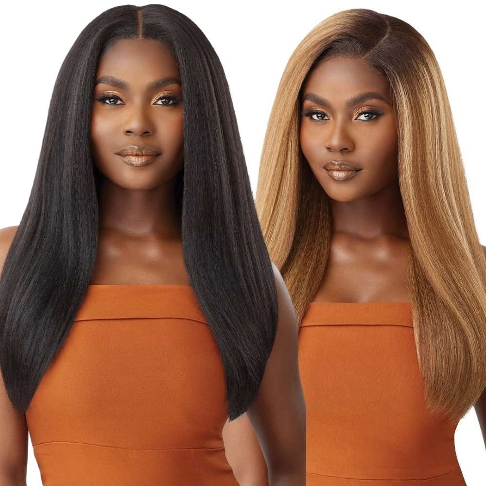 Outre 5×5 HD Lace Closure Wig – HHB-Kinky Straight 24″