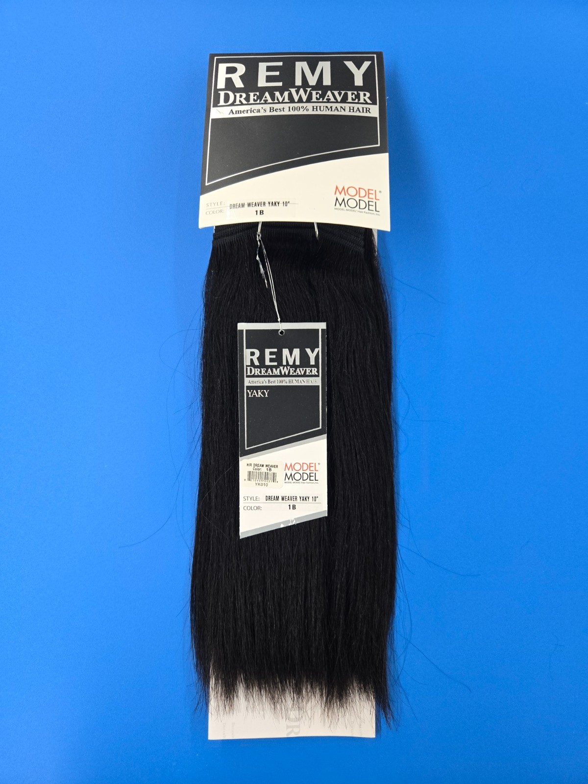 ModelModel Remy DreamWeaver Yaky 100% Human Hair Extension 10″-1B