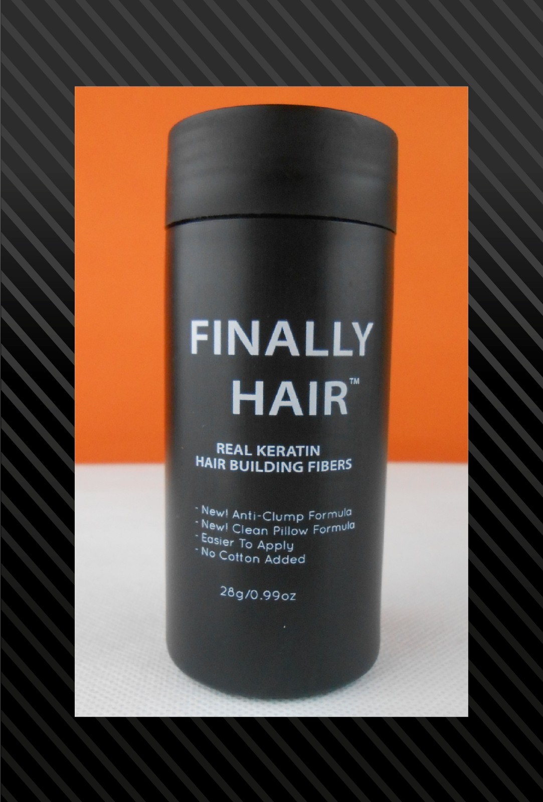 Hair Building Fiber 28g .99oz. Hair Loss Fibers No Toupee Wig – White
