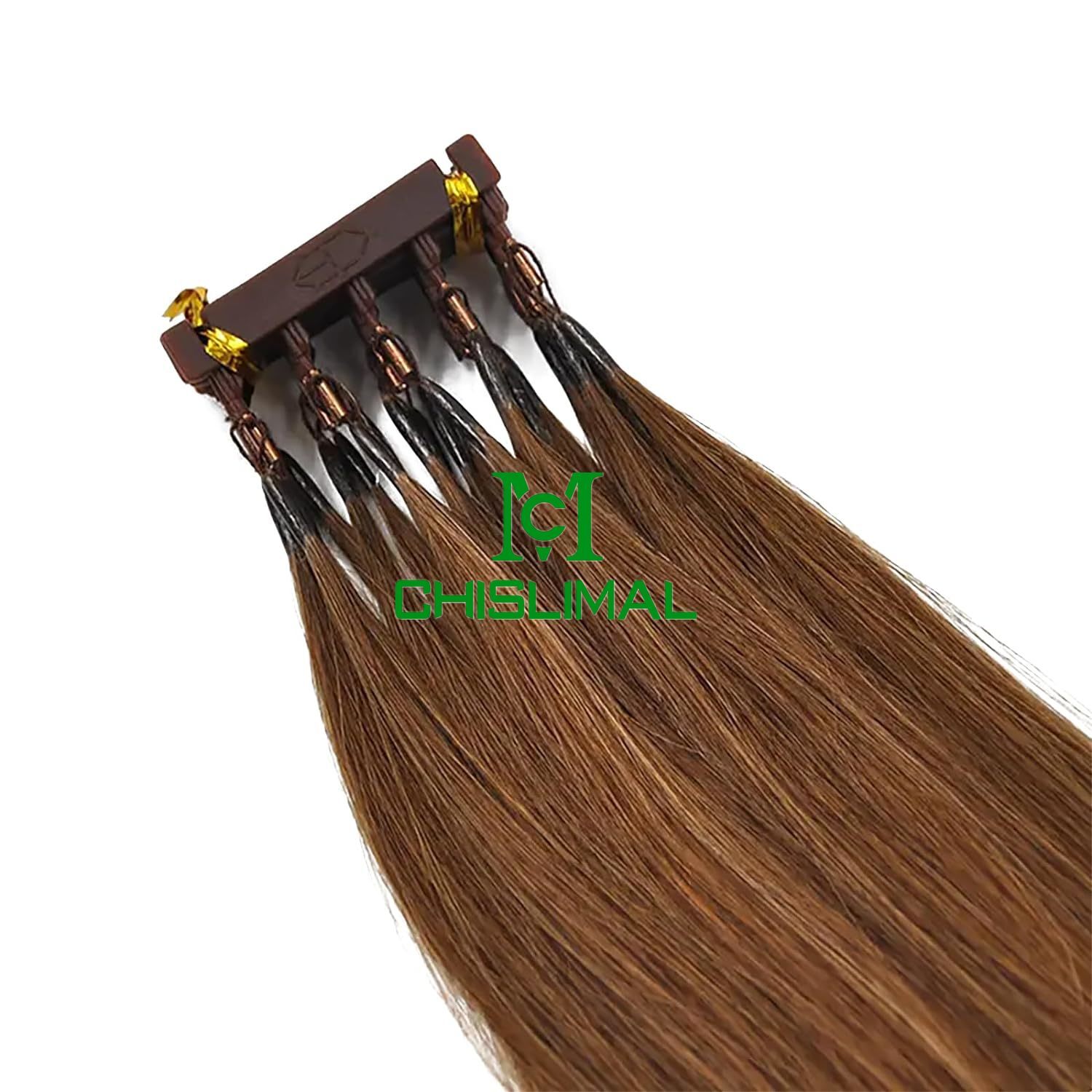 Blonde 10-30Inch 6D No-Trace Pre-bonded Remy Human Hair Extensions 20g 40S 5pin