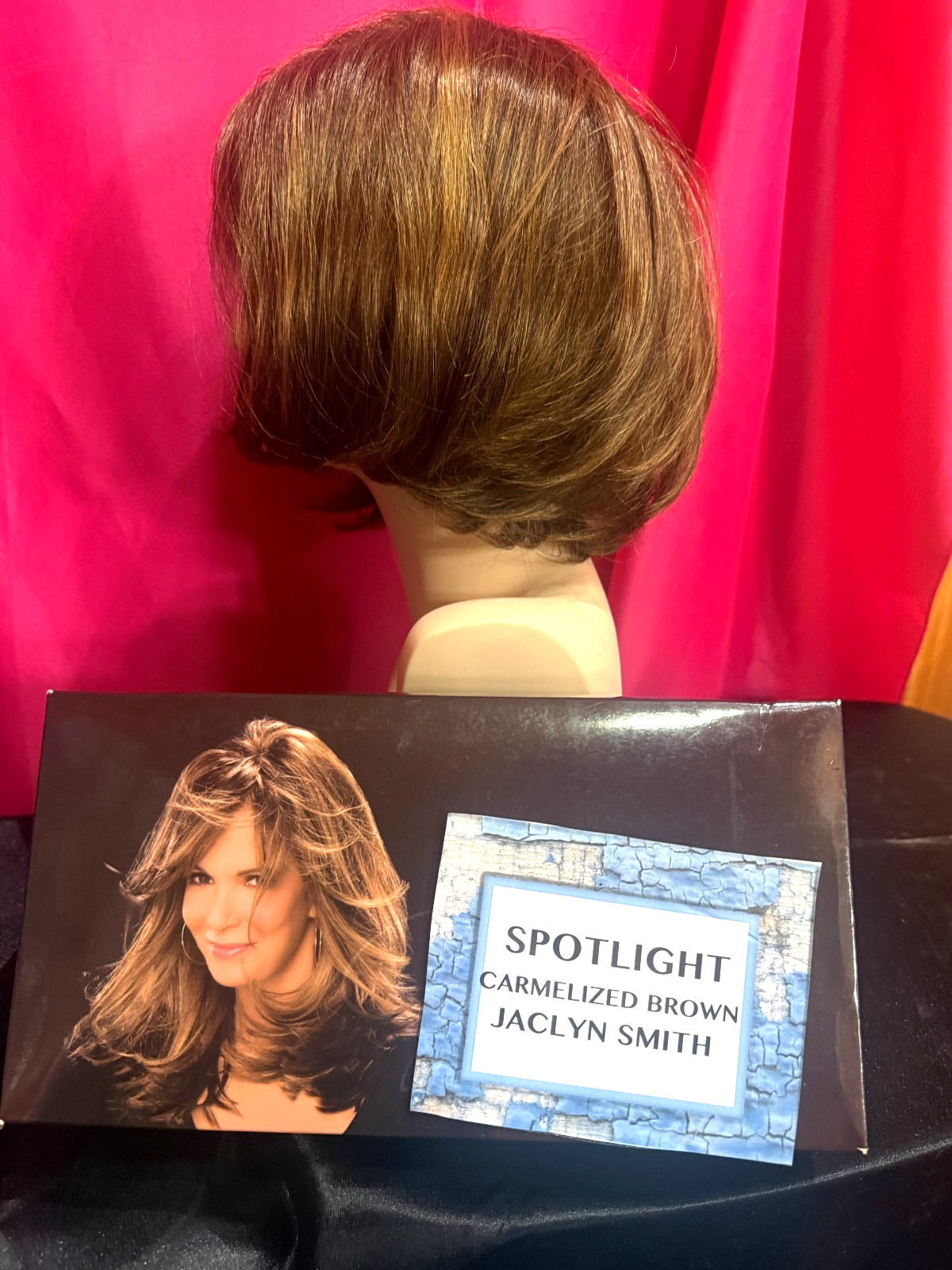 Jaclyn Smith Wig “Spotlight” Caremlized Brown NEW WITHOUT TAGS