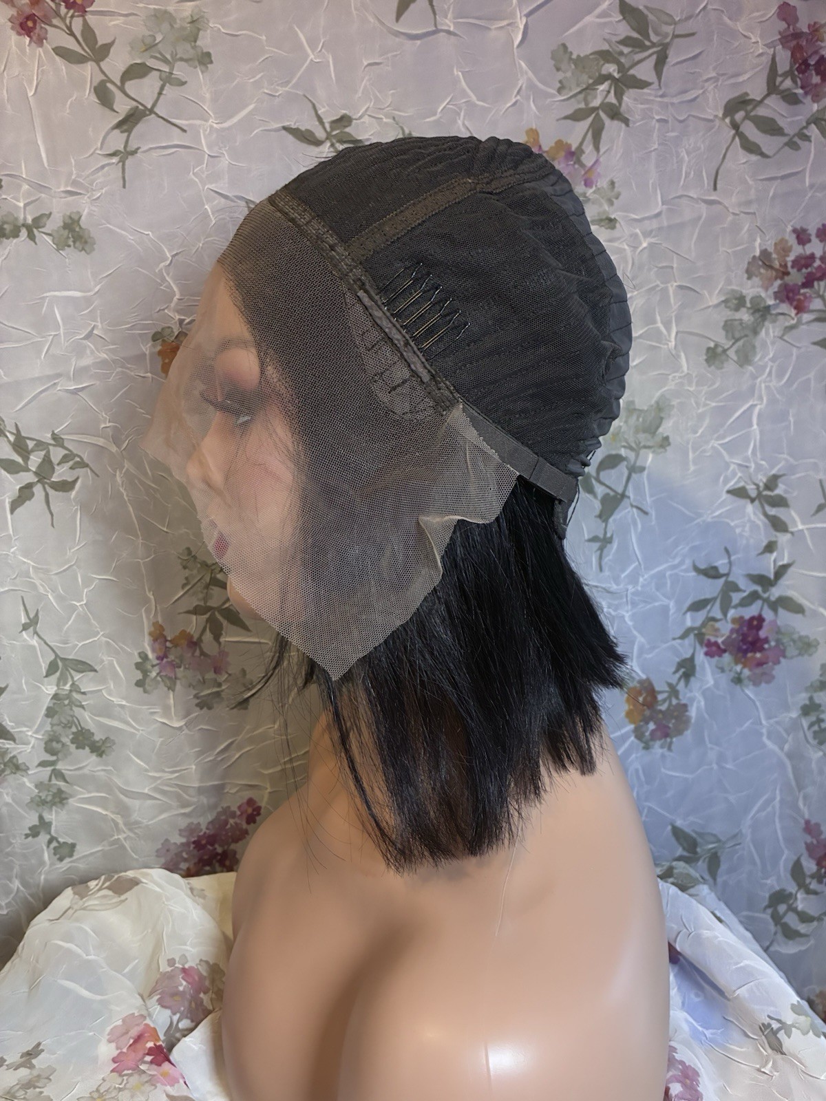 10” Indian Remy Human Hair Bob Wig | Straight | Soft | Natural Black