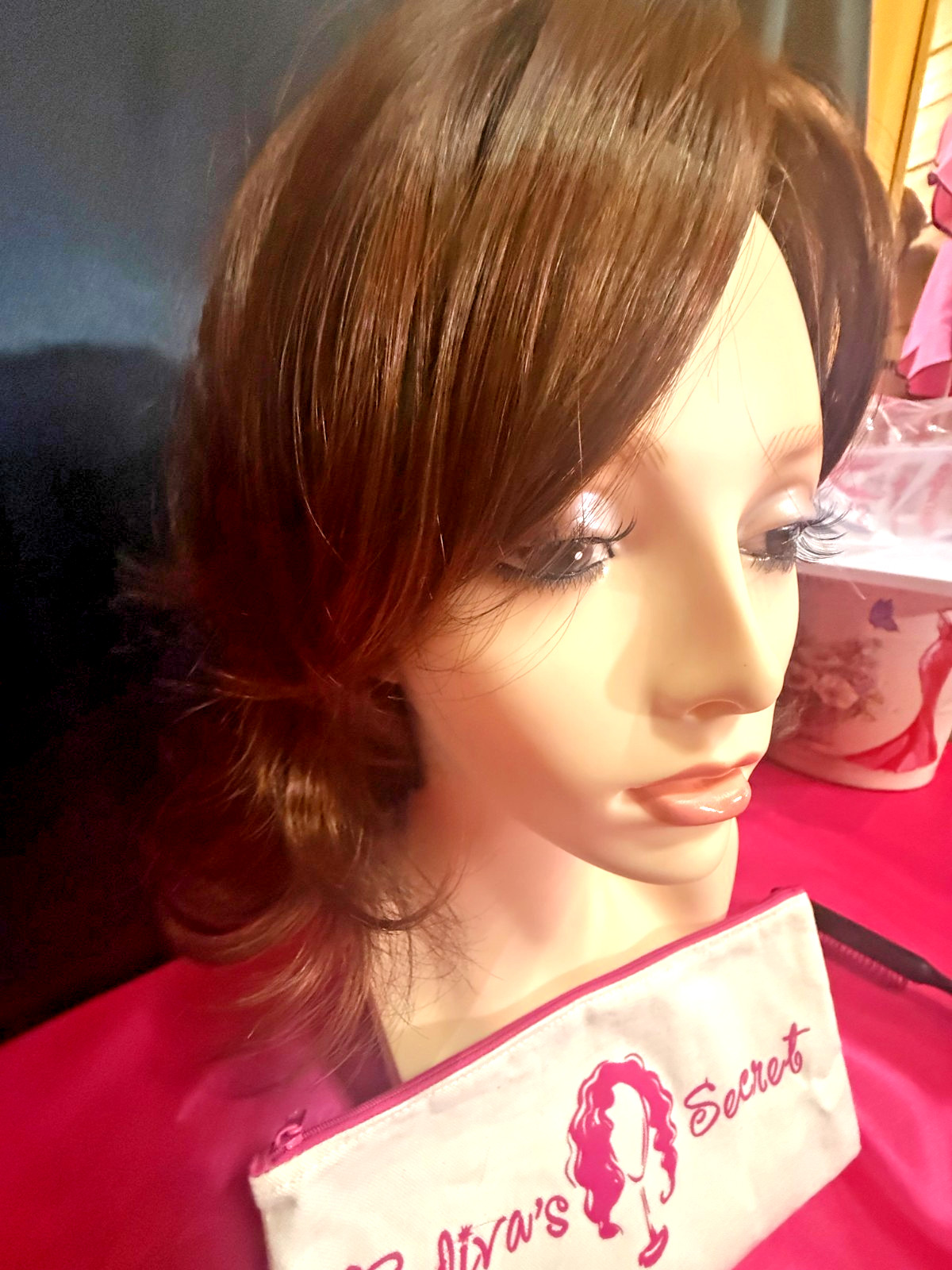 Godiva’s Secret Wigs “Monroe Wig” Chestnut