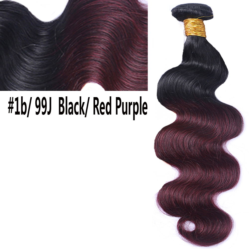 Brazilian Indian Wavy Human Hair Weave Virgin Remy Sew In Body Wave 1 or 3 Bundl