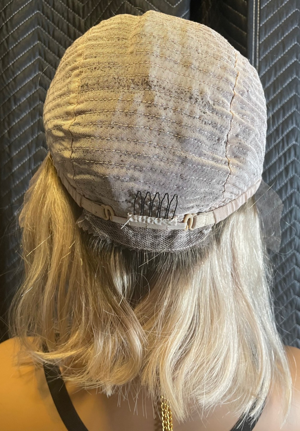 Ombre 8″ Ash Blonde 13×4 Lace Front Wig Human Hair Short Bob