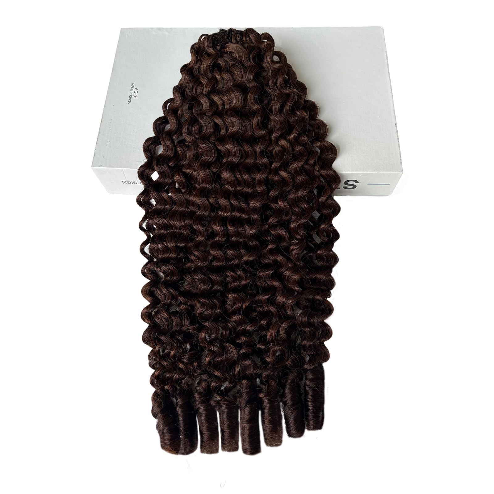 Munx Feather Crochet Human Hair For Black Women 60 Gram 14 Inch Bermese Curly