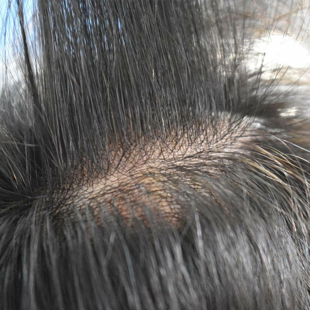 Ultra Thin Skin Mens Toupee Hairpiece Invisible Poly PU Hair Replacement Systems
