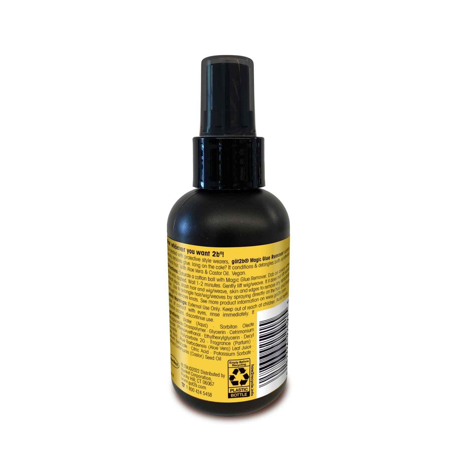 got2b (un)glued Flash Glue Remover, 4 Fl Oz, Wig Glue and Tape In Extension