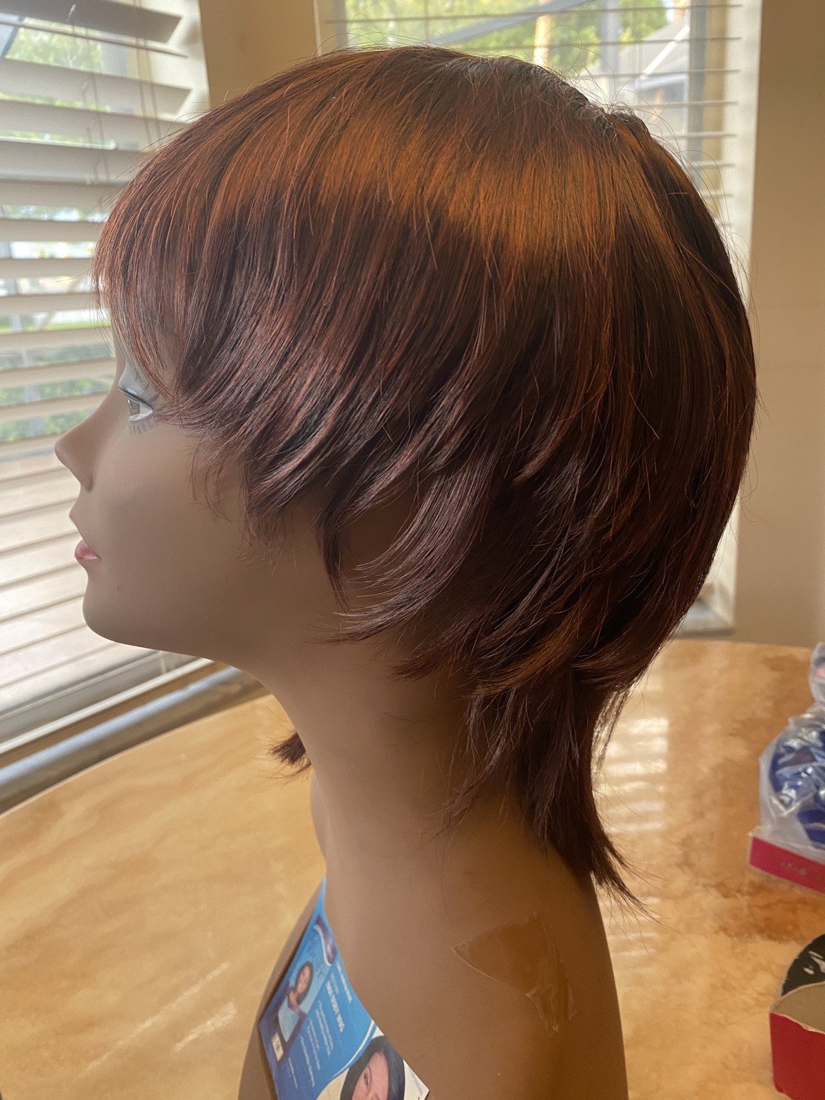 MODERN WAY FASHION PRINCESS WOMEN’S SYNTHETIC SHORT WIG – DARK BROWN