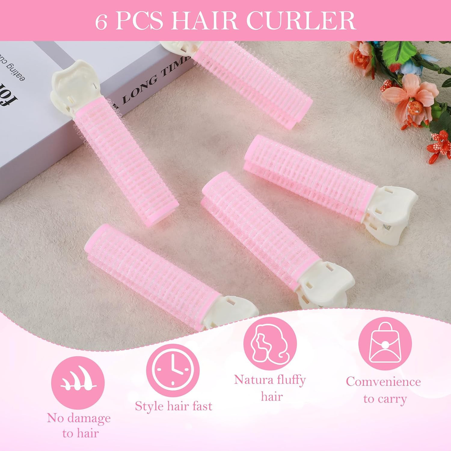 10Pcs Hair Root Clips for Volume,Volumizing Roller Clips, Portable Root Lifti…