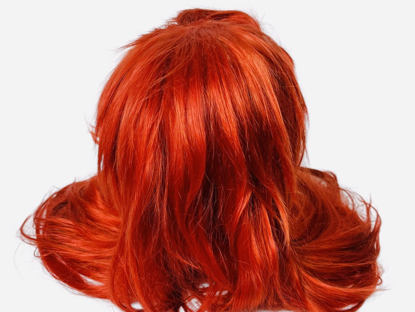 Arda Wigs Little Mermaid Wig Long Red Hair Cosplay Halloween Costume Hair