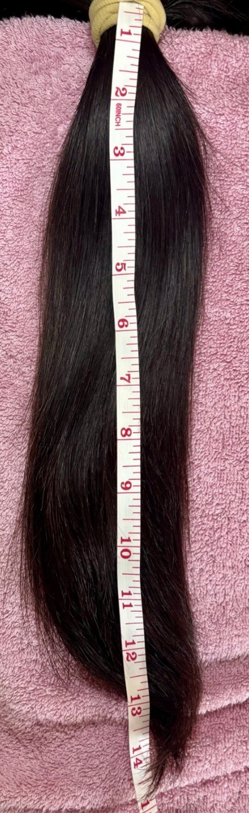 10 inches 100% Japanese girl dark brown virgin human hair uncut