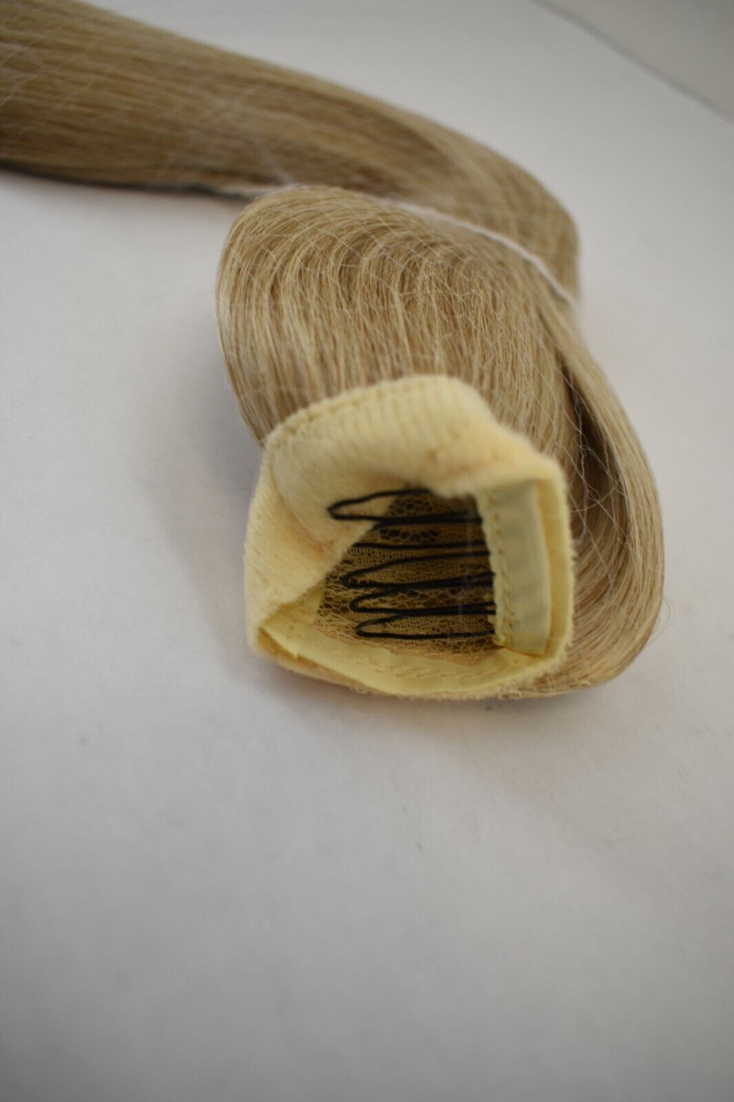 Seikea Hair Pale Gold Wrap Around Ponytail Extension Highlights Clip 28″