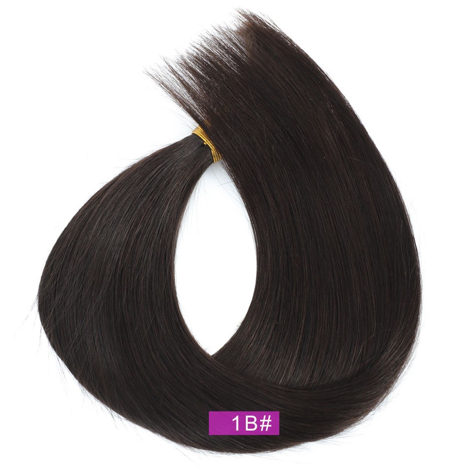 Wavy Hair Invisible Octopus Clips inRemy Human Handtied Butterfly Wefts Topper