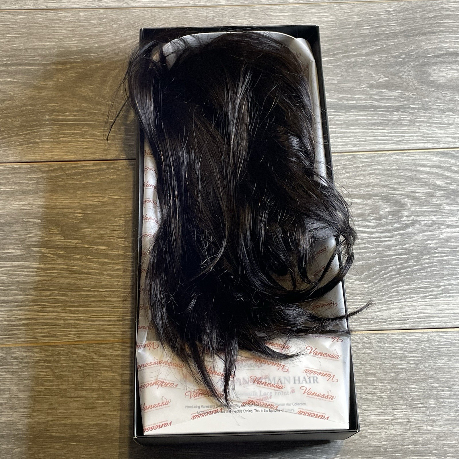 Vanessa 100% Brazilian Human Hair Swissilk Lace Front Wig Excellent Condition
