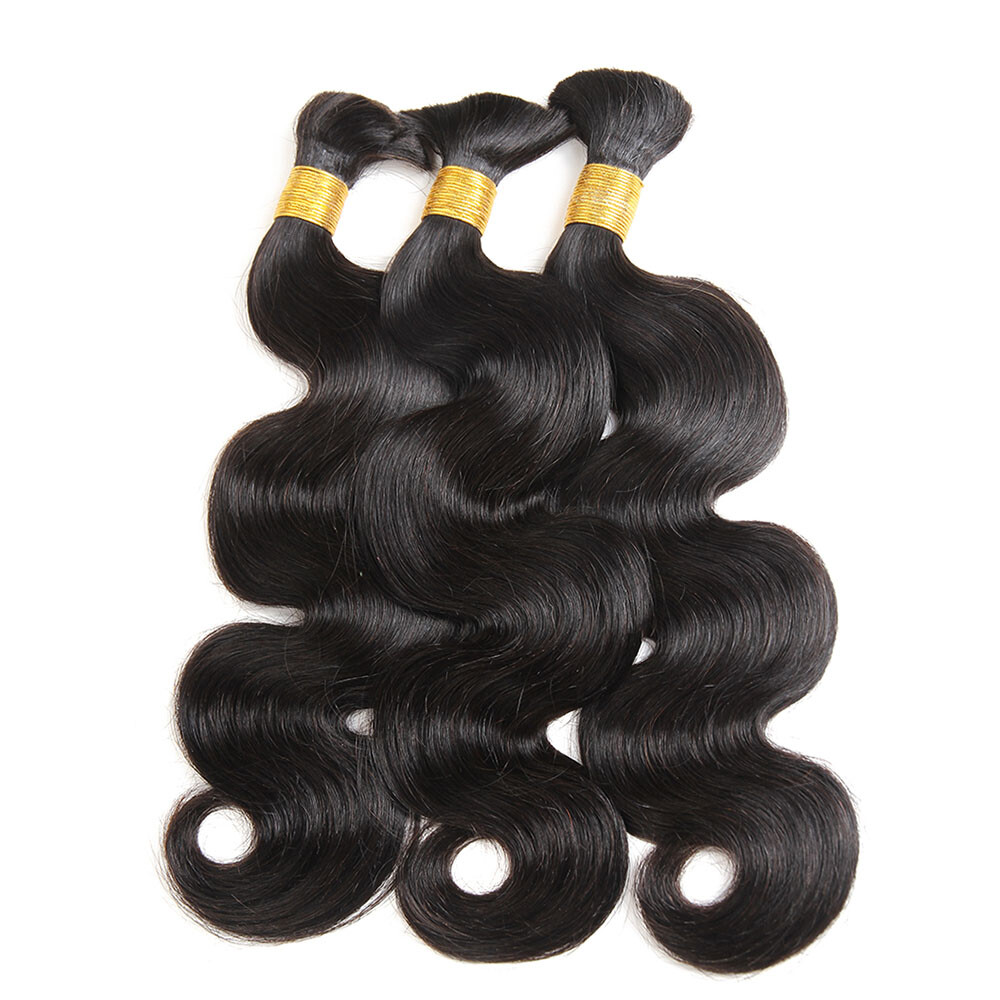 Bulk Braiding Hair Human Hair Micro Braids Brazilian Body Wave Bulk Hair No Weft