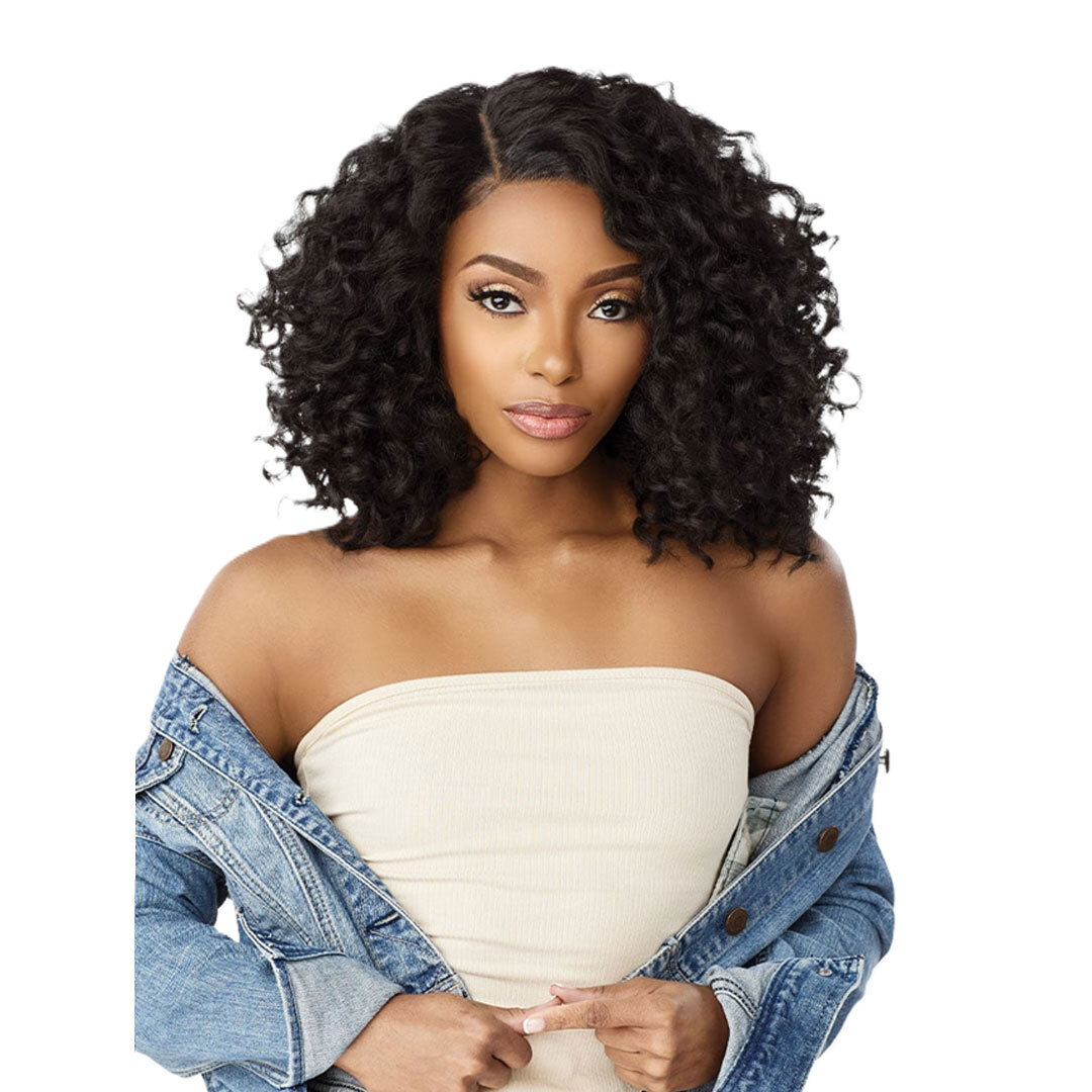 Sensationnel Curls Kinks&co Textured Lace Wig – Y-part Kinky Ringlet Curl 14″