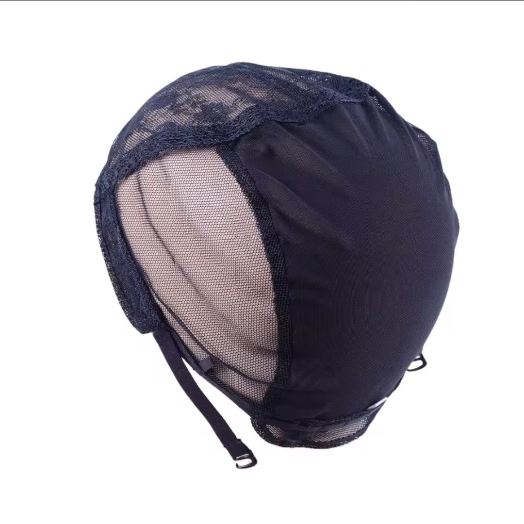 3 Pcs Double Lace Wig Caps For Making Wigs and Hair Weaving.( See Pictures)