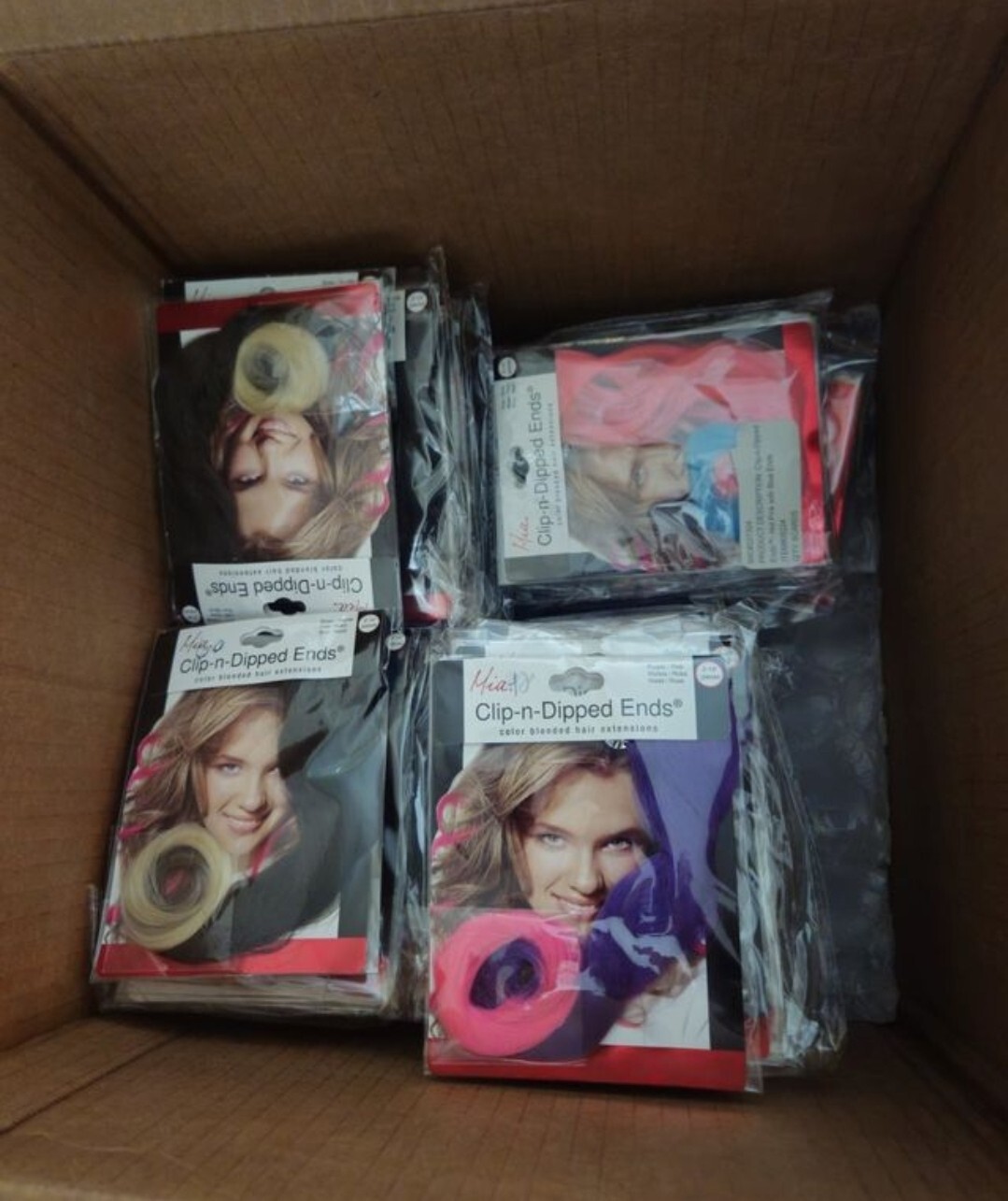 119 Total – Ombre Clip-N-Dipped clip in hair extensions