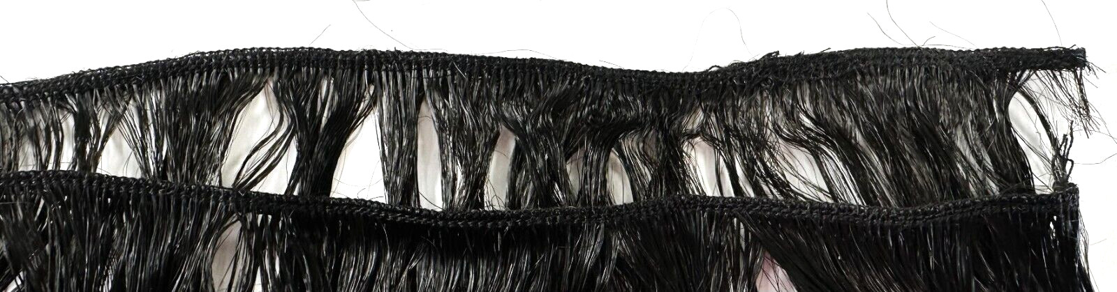 Nina Collection Women’s Wavy Hair Extension Weft in Black 9 inches